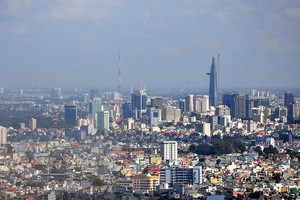 Ảnh minh họa: Thành phố Hồ Chí Minh nhìn từ trên cao.