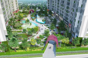 Sky Garden đang có chính sách ưu đãi rất lớn dành cho khách mua căn hộ.