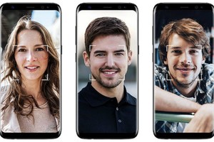 Smartphone Samsung hiện tại của Samsung vẫn đang dùng cảm biến mống mắt và nhận diện khuôn mặt dạng 2D.