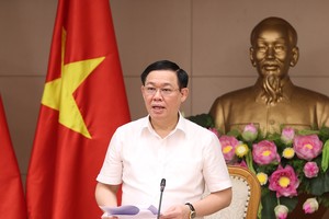 Phó Thủ tướng Vương Đình Huệ phát biểu tại cuộc họp. Ảnh: VGP/Thành Chung.