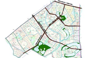 Bản đồ quy hoạch đường Lê Trọng Tấn kéo dài đến đường Vành đai 3, tiếp nối tuyến đường Nguyễn Xiển – Xa La.