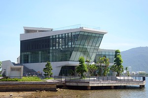 Dự án bến du thuyền của ông Phan Văn Anh Vũ bên sông Hàn. Ảnh: Nguyễn Đông.