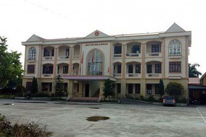 UBND xã Huyền Sơn. Ảnh: VOV.