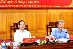 Ban Bí thư công bố kế hoạch kiểm tra tại Thừa Thiên-Huế