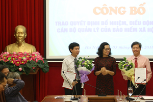 BHXH Việt Nam điều động, bổ nhiệm nhiều nhân sự mới