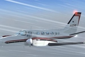Máy bay 2 động cơ Cessna 414. (Nguồn: pinterest).