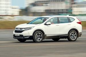 Honda CR-V khi ra mắt tại Nha Trang hồi cuối 2017.