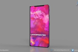 iPhone X màn hình gập, có tai thỏ sẽ như thế nào