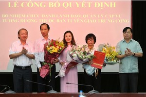 Bổ nhiệm nhân sự Ban Tuyên giáo Trung ương