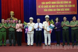 Bổ nhiệm 2 Phó giám đốc Công an tỉnh Bắc Ninh