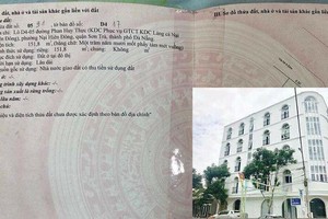 Tài sản tranh chấp của vụ án.