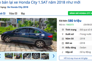 Xe mới về dồn dập, xe cũ lướt vẫn giữ giá cao