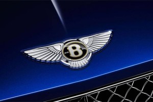 Logo của xe Bentley sản xuất trong 2019 có cặp số "1919-2019".