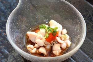 Shirako - tinh hoàn của cá đực là món ăn đặc sản nổi tiếng ở Nhật Bản.