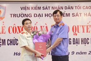 Viện Kiểm sát nhân dân tối cao bổ nhiệm nhân sự mới