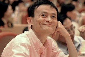 Ông chủ Alibaba - Jack Ma trong một sự kiện tại Trung Quốc. Ảnh: SCMP
