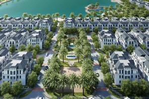 Vinhomes Imperia Hải Phòng- Một dự án HVC Group thực hiệncung cấp, thi công  bể bơi, đài phun, thác nước và M&E.