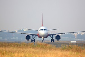 Chuyến bay đã cất cánh.