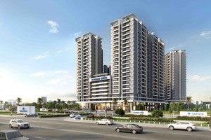 Hình phối cảnh tổng thể dự án.