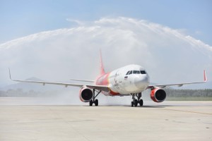 Vietjet rộn ràng đón chuyến bay khai trương Đà Nẵng - Bangkok