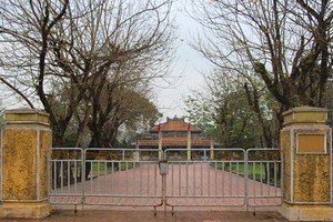 Di tích Quốc Tử Giám. Ảnh: Võ Thạnh.