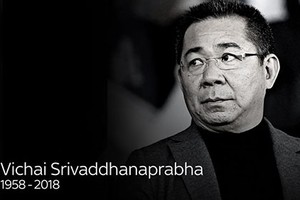 Chủ tịch Vichai qua đời ở tuổi 60, tám năm sau khi trở thành ông chủ của Leicester.