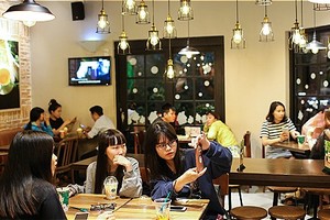 Chuỗi cà phê ngày càng "ăn nên làm ra". Ảnh: Quỳnh Trần.