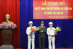 Công bố quyết định nhân sự của Bộ trưởng Công an