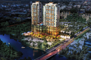 Southgate Tower với thiết kế độc đáo, ấn tượng.