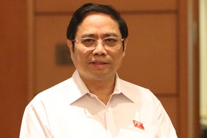 Trưởng ban Tổ chức Trung ương Phạm Minh Chính. Ảnh: Võ Hải.