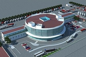 Thiết kế bến xe Yên Sở gồm tòa nhà hình tròn 3 tầng, công suất 1.000 xe mỗi ngày. Trong đó, tầng một là nơi bán vé và cửa hàng cho thuê, tầng hai sẽ kinh doanh đồ ăn nhanh. Ngoài ra, tầng hầm rộng khoảng 5.000 m2 được dùng làm nơi trông giữ xe cho hành khách.