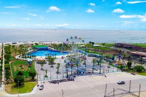 Toàn cảnh công viên giải trí Phú Cường Land.