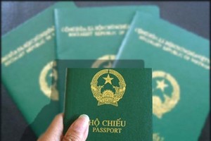 Hộ chiếu sẽ được gắn chíp điện tử.