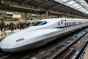 Tàu Shinkansen ở Nhật Bản. Ảnh: Japan railway.