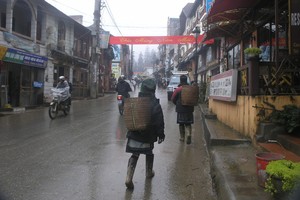 Phố cổ Cầu Mây Sa Pa là nơi có những khu đất vàng chuẩn bị được bán đấu giá.