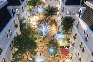 Khu phố thương mại sầm uất Boutique Shophouse Melodia sẽ có mặt ở Nam Phú Quốc (Ảnh minh họa).