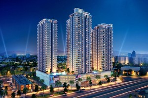 Phối cảnh 3D Tổ hợp căn hộ The Zen Residence.