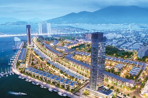 Dự án hạng sang ven sông do VN Đà Thành và Đất Xanh Đà Nẵng đang phát triển hứa hẹn tỏa sáng năm 2019.