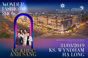Trở thành người châu Âu hào hoa trong Vũ khúc ánh sáng – Wonder Fashion show
