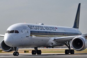 Một chiếc Boeing 787 của hãng Singapore Airlines. Ảnh: AFP.