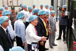 Tháng 3/2019, Tân Hiệp Phát chính thức khai trương Nhà máy thứ 4 tại Hậu Giang.