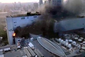 Hiện trường vụ cháy. (Nguồn: straitstimes.com).