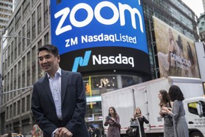 CEO Zoom - Eric Yuan. Ảnh: Bloomberg.
