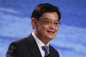 Bộ trưởng Tài chính Singapore Vương Thụy Kiệt. Ảnh: Reuters.