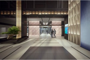 Sảnh chính Tòa nhà Leadvisors Tower, 36 Phạm Văn Đồng, Hà Nội.