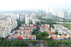 Khu Nam Sài Gòn với hạ tầng hoàn thiện, thu hút tập trung dân cư và đầu tư.