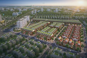 Toàn cảnh dự án Long T hành central.