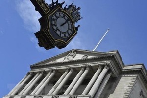 Trụ sở Ngân hàng Trung ương Anh ở London. (Ảnh: Reuteurs/TTXVN)