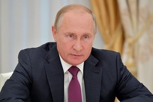 Tổng thống Putin tại Điện Kremlin hồi đầu năm nay. Ảnh: TASS.