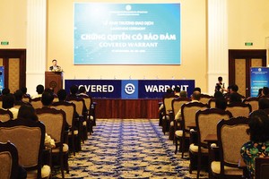 Toàn cảnh hội trường diễn ra Lễ khai trương giao dịch CW.